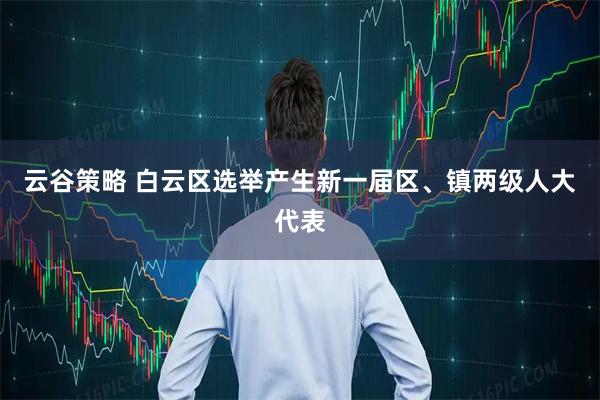 云谷策略 白云区选举产生新一届区、镇两级人大代表